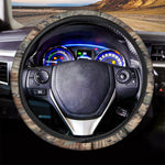 Desert Camouflage Print Car Steering Wheel Cover