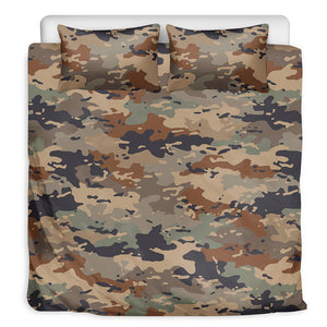 Desert Camouflage Print Duvet Cover Bedding Set