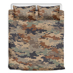 Desert Camouflage Print Duvet Cover Bedding Set