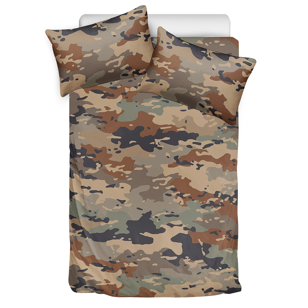 Desert Camouflage Print Duvet Cover Bedding Set