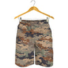 Desert Camouflage Print Men's Shorts
