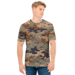 Desert Camouflage Print Men's T-Shirt