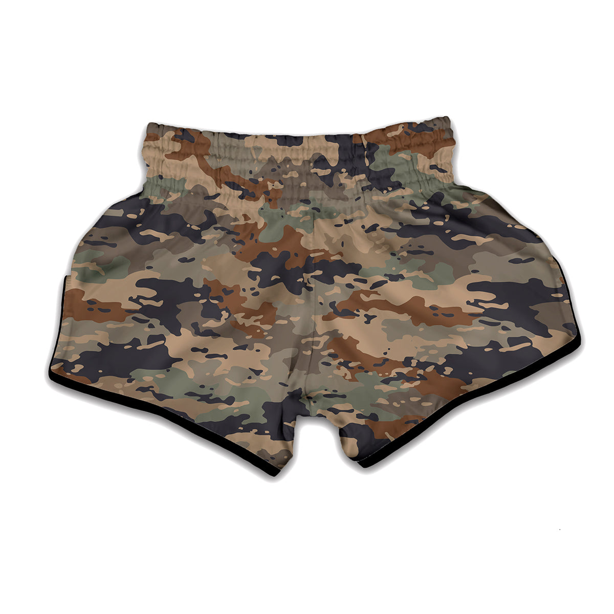 Desert Camouflage Print Muay Thai Boxing Shorts