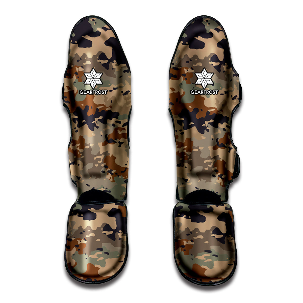 Desert Camouflage Print Muay Thai Shin Guard