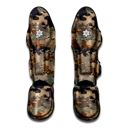 Desert Camouflage Print Muay Thai Shin Guard