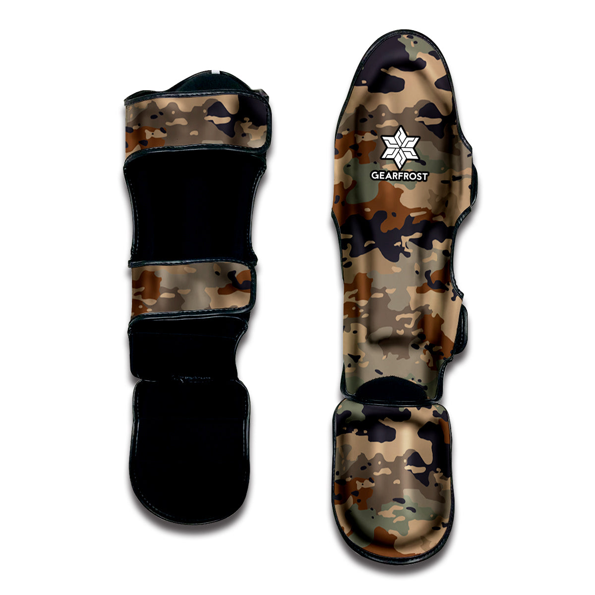 Desert Camouflage Print Muay Thai Shin Guard