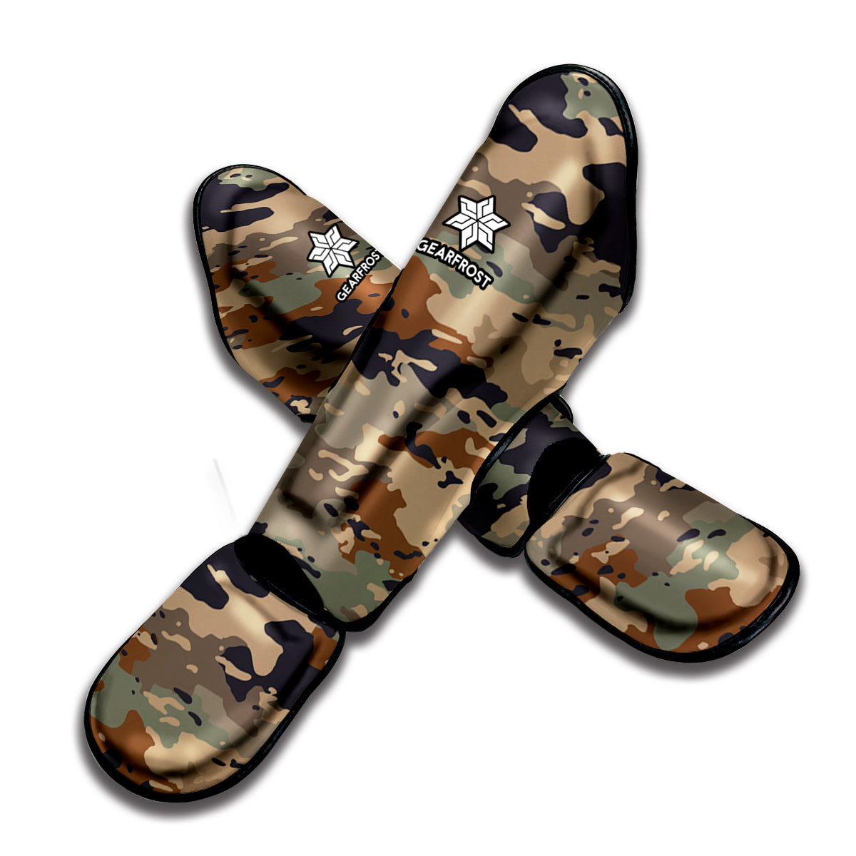 Desert Camouflage Print Muay Thai Shin Guard