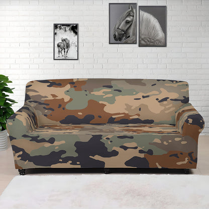 Desert Camouflage Print Sofa Cover