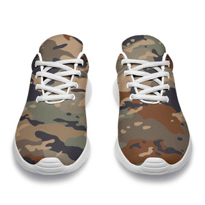 Desert Camouflage Print Sport Shoes GearFrost