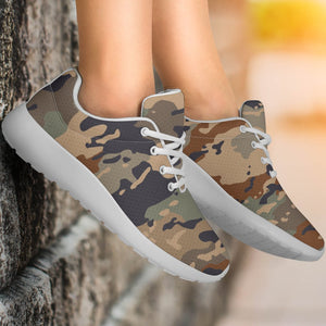 Desert Camouflage Print Sport Shoes GearFrost