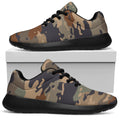 Desert Camouflage Print Walking Shoes