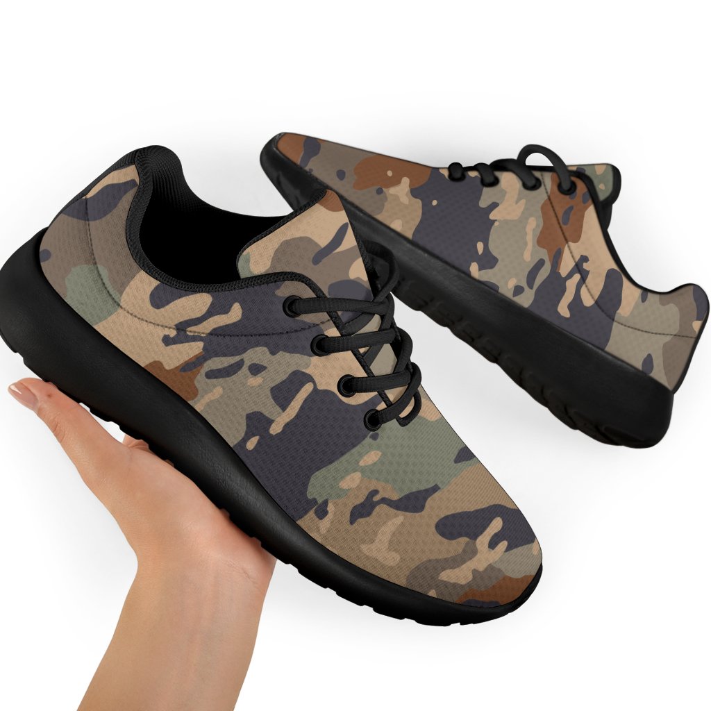 Desert Camouflage Print Sport Shoes GearFrost