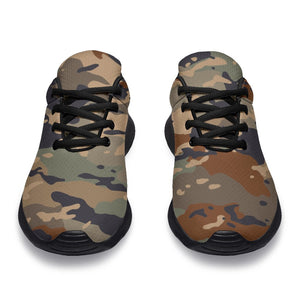 Desert Camouflage Print Sport Shoes GearFrost