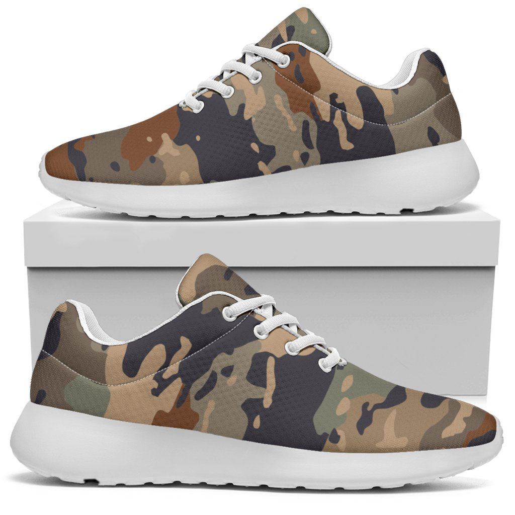 Desert Camouflage Print Sport Shoes GearFrost