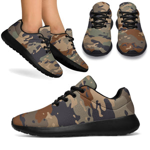 Desert Camouflage Print Sport Shoes GearFrost