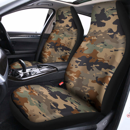 Desert Camouflage Print Universal Fit Car Seat Covers