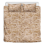Desert Digital Camo Pattern Print Duvet Cover Bedding Set
