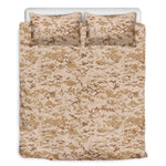 Desert Digital Camo Pattern Print Duvet Cover Bedding Set