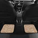 Desert Digital Camo Pattern Print Front and Back Car Floor Mats