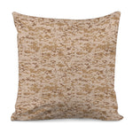 Desert Digital Camo Pattern Print Pillow Cover