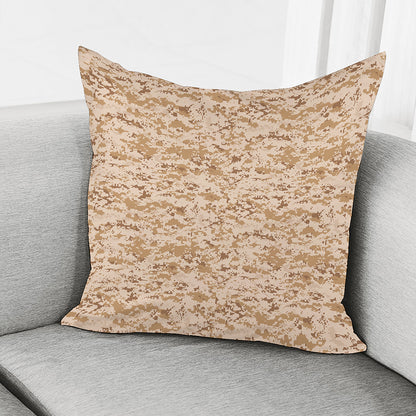 Desert Digital Camo Pattern Print Pillow Cover