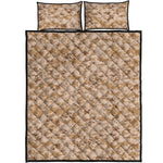 Desert Digital Camo Pattern Print Quilt Bed Set