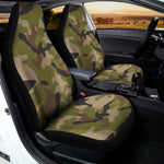 Desert Green Camouflage Print Universal Fit Car Seat Covers