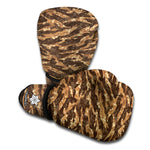 Desert Tiger Stripe Camouflage Print Boxing Gloves