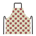 Devil Emoji Pattern Print Apron