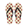 Devil Emoji Pattern Print Flip Flops