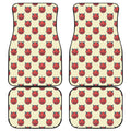 Devil Emoji Pattern Print Front and Back Car Floor Mats