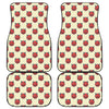 Devil Emoji Pattern Print Front and Back Car Floor Mats