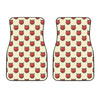 Devil Emoji Pattern Print Front Car Floor Mats