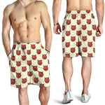 Devil Emoji Pattern Print Men's Shorts