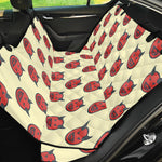 Devil Emoji Pattern Print Pet Car Back Seat Cover