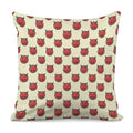 Devil Emoji Pattern Print Pillow Cover
