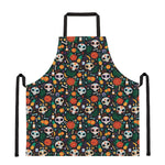 Dia De Los Muertos Day Of The Dead Print Apron