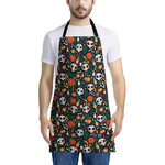 Dia De Los Muertos Day Of The Dead Print Apron