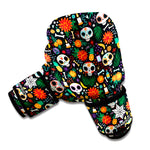 Dia De Los Muertos Day Of The Dead Print Boxing Gloves