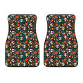 Dia De Los Muertos Day Of The Dead Print Front Car Floor Mats