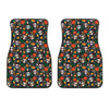 Dia De Los Muertos Day Of The Dead Print Front Car Floor Mats