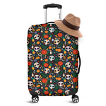 Dia De Los Muertos Day Of The Dead Print Luggage Cover