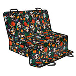 Dia De Los Muertos Day Of The Dead Print Pet Car Back Seat Cover