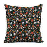 Dia De Los Muertos Day Of The Dead Print Pillow Cover