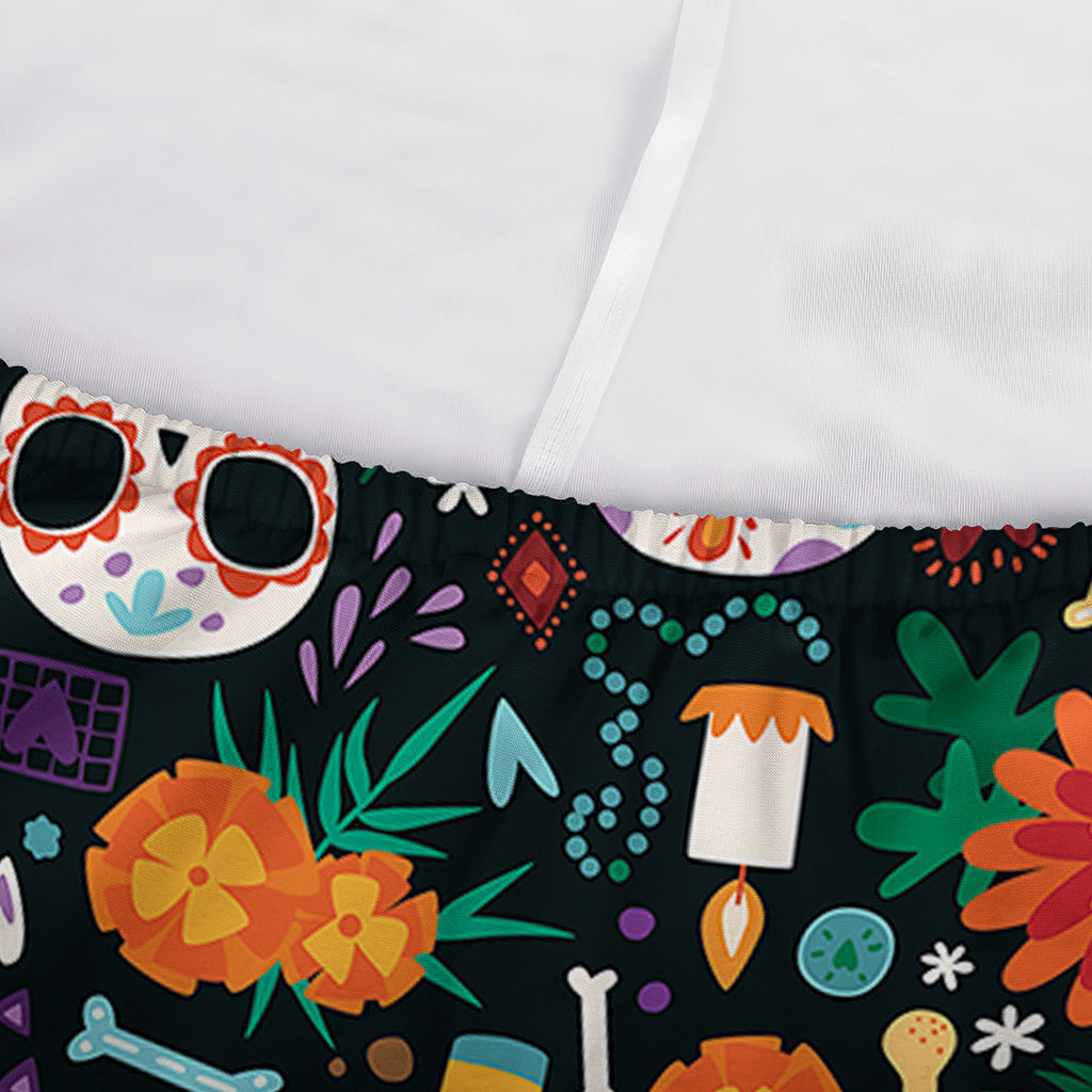 Dia De Los Muertos Day Of The Dead Print Sofa Cover