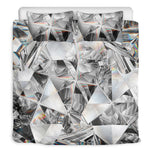 Diamond Artwork Print Duvet Cover Bedding Set