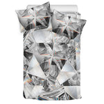 Diamond Artwork Print Duvet Cover Bedding Set