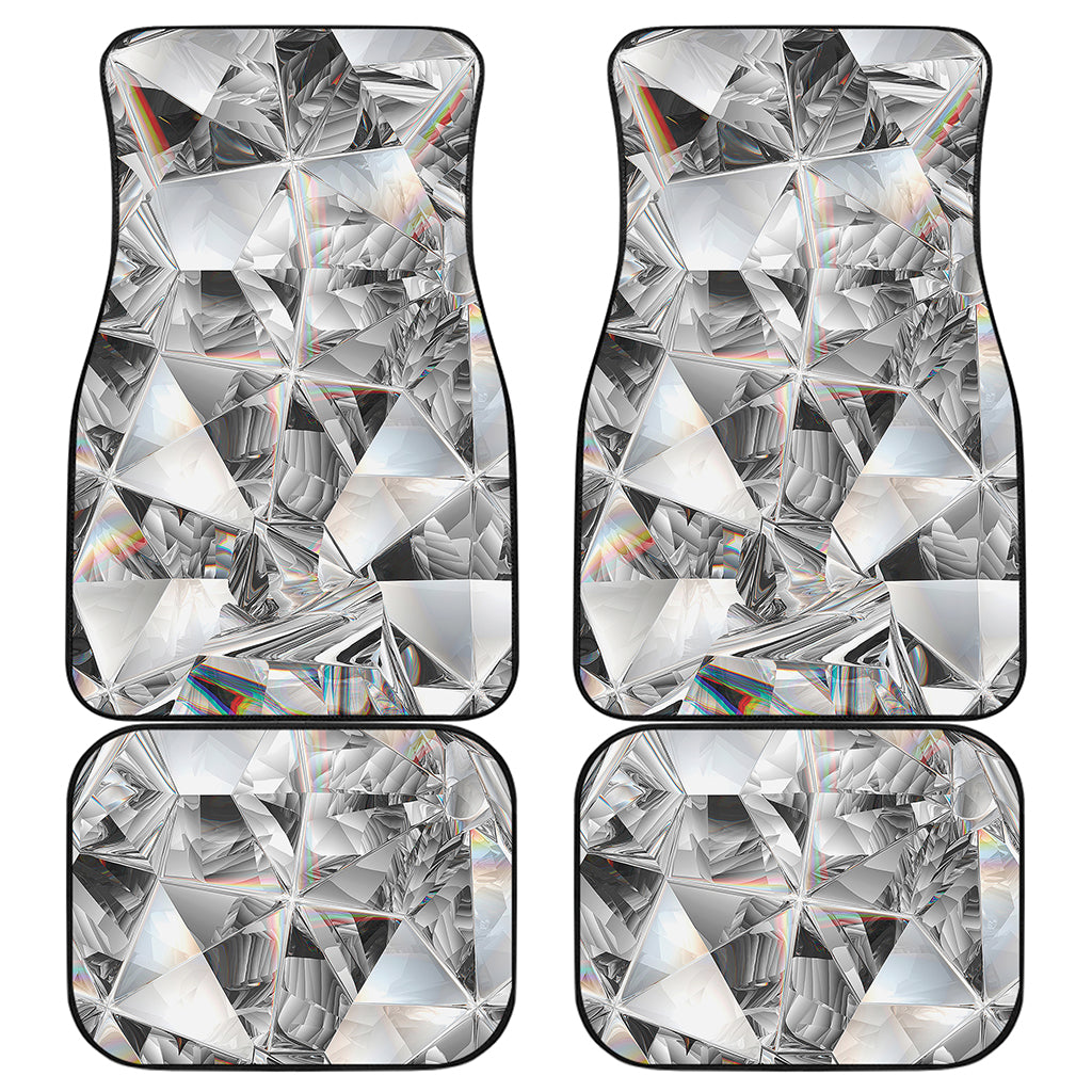 Diamond Artwork Print Front and Back Car Floor Mats