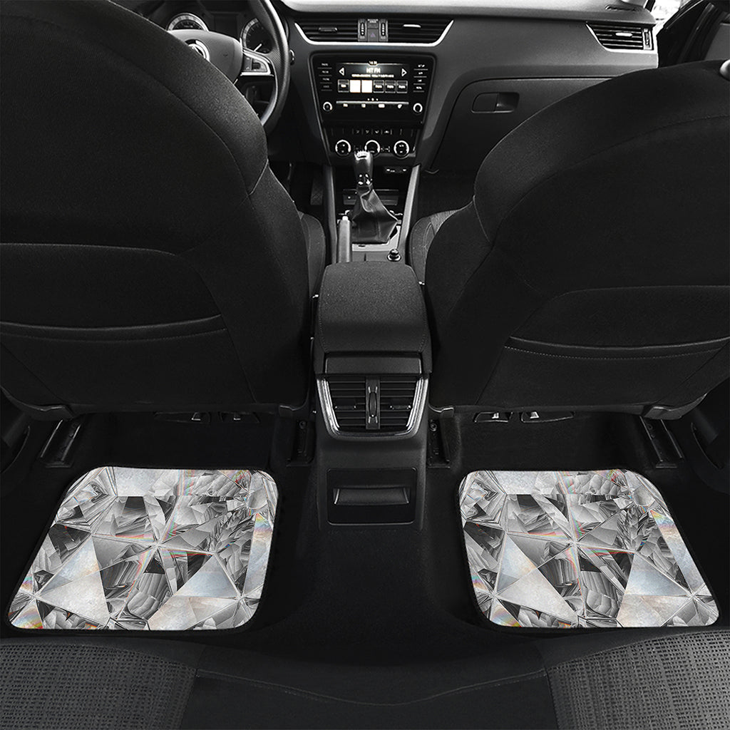Diamond Artwork Print Front and Back Car Floor Mats