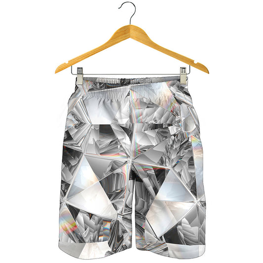 Diamond Artwork Print Men's Shorts